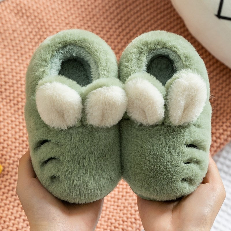 Cartoon Rabbit Boys And Girls Cotton Slippers
