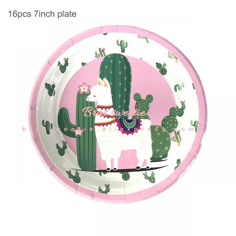 Birthday Holiday Party Alpaca Party Theme Party Set